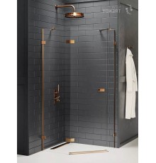Душевое ограждение NEW TRENDY AVEXA COPPER BRUSHED L 100x80x200 медь