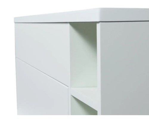 Тумба под раковину подвесная Uperwood Lotus Premium 100х50х42 см, белая