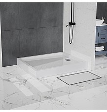 Акриловый поддон для душа BelBagno Tray 120x100 TRAY-BB-AH-120/100-15-W Белый