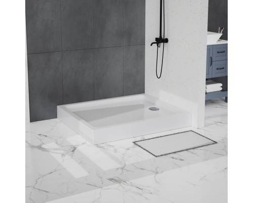 Акриловый поддон для душа BelBagno Tray 120x100 TRAY-BB-AH-120/100-15-W Белый