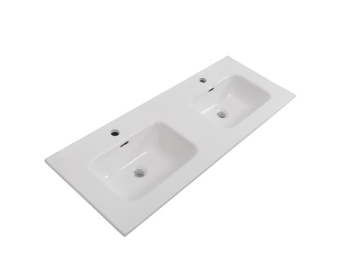 Раковина BelBagno 120 двойная Белая