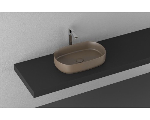 Раковина ISVEA Infinity накладная 550x360x120 коричневый 10NF65055SV-2H