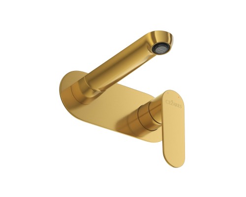 Смеситель для раковины Cezares Stylus STYLUS-BLI1-BORO-W0 Брашированное золото