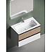 Тумба для раковины SanCos Delta 79 DL80W Дуб белый
