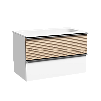 Тумба для раковины SanCos Delta 79 DL80W Дуб белый