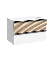 Тумба для раковины SanCos Delta 79 DL80W Дуб белый