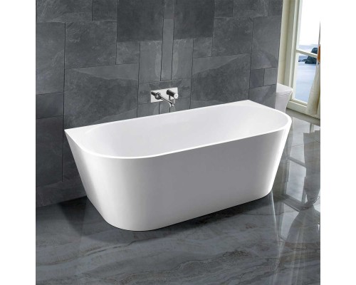 Ванна акриловая Vincea VBT-421-1700MW 1700x800x580 белый матовый щелевой перелив