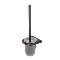 Ершик для унитаза Cezares Liner LINER-TBS-V-GM Оружейная сталь