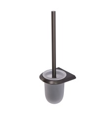 Ершик для унитаза Cezares Liner LINER-TBS-V-GM Оружейная сталь