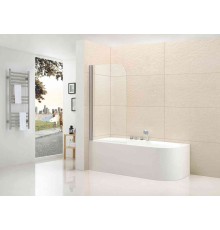 Шторка на ванну Cezares ECO-V-1-80/140-C-Cr-R