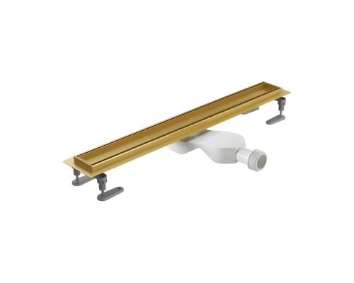 Душевой трап EXCELLENT Stilio Gold 90 под облицовку плиткой золото