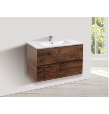 База под керамическую раковину Vincea Mia 750 подвесная 2 ящика Soft close R.Wood