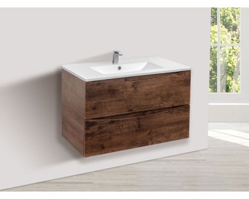 База под керамическую раковину Vincea Mia 750 подвесная 2 ящика Soft close R.Wood