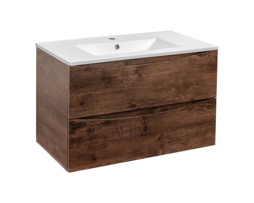 База под керамическую раковину Vincea Mia 750 подвесная 2 ящика Soft close R.Wood