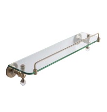 Стеклянная полка Art&Max Antic Crystal AM-E-2682SJ-Br Бронза