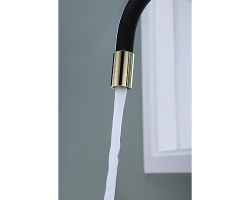 Смеситель для кухни Paulmark Salix Sa213419-G Золото