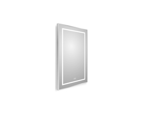 Зеркало BelBagno Kraft 50 SPC-KRAFT-500-800-LED-TCH-WARM с подсветкой Сатин с сенсорным выключателем и подогревом
