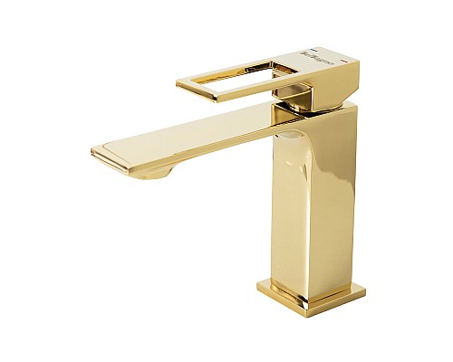 Смеситель для раковины BelBagno Luce LUC-LVM-ORO Золото