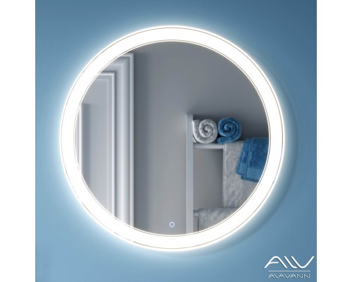 Зеркало Alavann Solis 80 с подсветкой