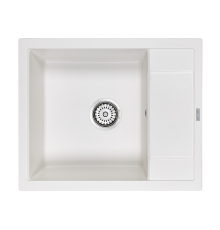 Кухонная мойка Paulmark Optimum 60 PM216050-WH Белая