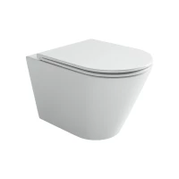Унитаз подвесной Ceramicanova Алфео (Alfeo), смыв торнадо, 54x37x35, белый