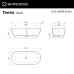 Ванна WHITECROSS Tawna 180x80 (RAL мат) иск. камень
