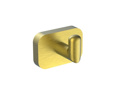 Крючок для ванной Wonzon&Woghand GRAFFITY, Брашированное золото WW-9315-BG