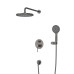 Душевая система Cezares Relax RELAX-DSET-GM Оружейная сталь