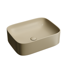 Чаша накладная прямоугольная Ceramica Nova Element 50x38 Капучино Матовый