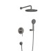 Душевая система Cezares Relax RELAX-DSET-GM Оружейная сталь
