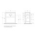 Тумба под раковину BelBagno Kraft 39 70 KRAFT39-700/390-2C-PIA-RT Rovere Tabacco