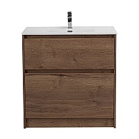 Тумба под раковину BelBagno Kraft 39 70 KRAFT39-700/390-2C-PIA-RT Rovere Tabacco