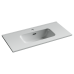 Раковина мебельная накладная Компакт (Compact), 810x395x170, цвет белый