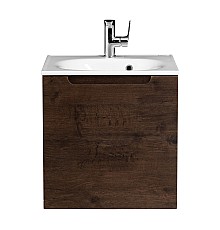 Тумба под раковину BelBagno Etna 50 R ETNA-500-1A-SO-RW-P-R подвесная Rovere Moro
