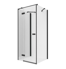 Душевое ограждение NEW TRENDY REFLEXA BLACK L 90x110x200 черный