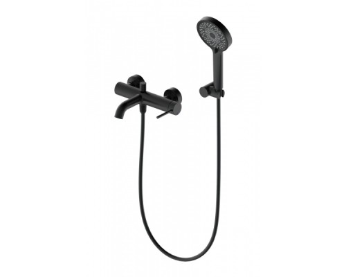 Смеситель для ванны с душем Wonzon&Woghand, Черный матовый