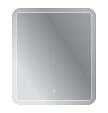 Зеркало Cezares Duet 70 CZR-SPC-DUET-700-800-LED-TCH с подсветкой с лазерной гравировкой и сенсорным выключателем