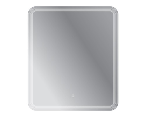 Зеркало Cezares Duet 70 CZR-SPC-DUET-700-800-LED-TCH с подсветкой с лазерной гравировкой и сенсорным выключателем