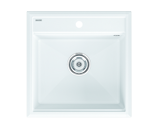 Мойка кварцевая Paulmark STEPIA-500 PM115051-WH белый 50х51