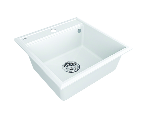 Мойка кварцевая Paulmark STEPIA-500 PM115051-WH белый 50х51