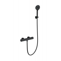 Смеситель для душа с термостатом Wonzon&Woghand, Черный матовый