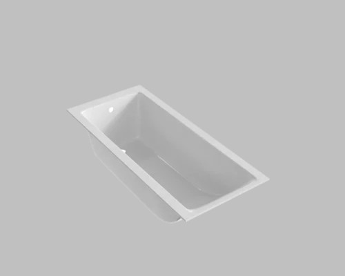 Ванна из литьевого мрамора Flere Serena Slim 150x70x60 (белый матовый)