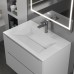 Тумба с раковиной подвесная Uperwood Tanos-Next 70х45х53 см, белая матовая