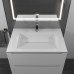 Тумба с раковиной подвесная Uperwood Tanos-Next 70х45х53 см, белая матовая