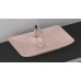 Раковина ISVEA SistemaY Clear накладная 644x395x125 лососевый матовый 10SY50065SV-2S