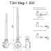 Полотенцесушитель электрический Nika 80х50 1645-2757