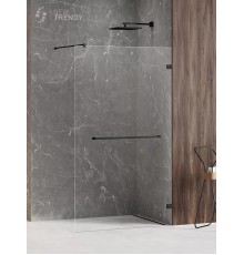 Душевое ограждение NEW TRENDY AVEXA BLACK 70x200 черный
