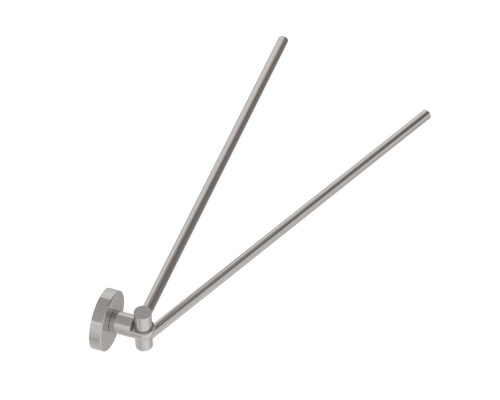 Полотенцедержатель Cezares Relax RELAX-THD-S-IN двойной поворотный Сатин