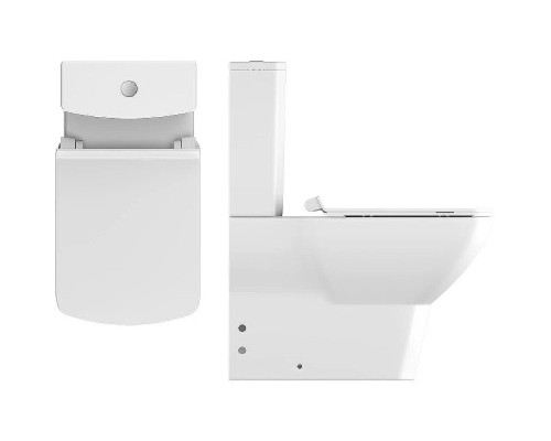 Бачок для напольного унитаза ISVEA Soluzione VI 10BPS1002SV, белый 10BPS1002SV
