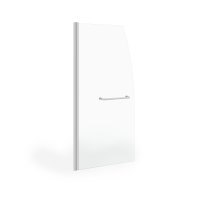 Душевая шторка на ванну Taliente 75x150см, распашная, прозр.стекло 6мм, хром